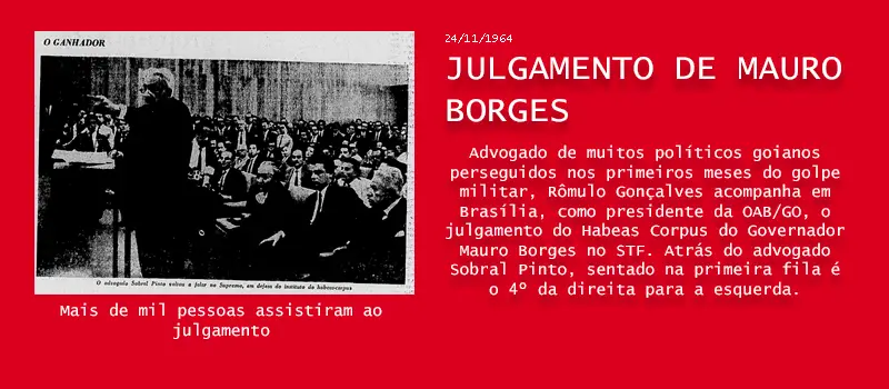 Julgamento Mauro Borges